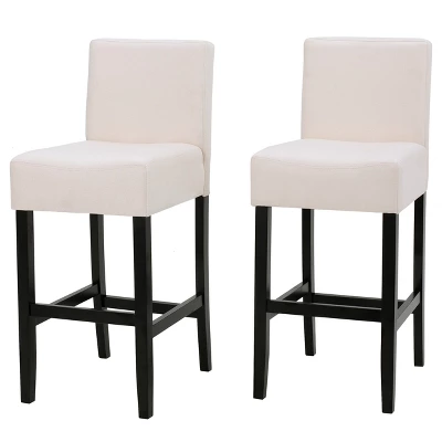 Set Of 2 26" Lopez Fabric Counter Height Barstools - Christopher Knight Home 6 Set Of 2 26" Lopez Fabric Counter Height Barstools - Christopher Knight Home - Image 4