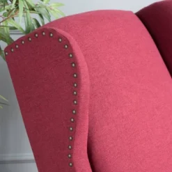 Wescott Traditional Fabric Recliner Deep Red - Christopher Knight Home -Christopher Knight Home GUEST 59106a3d 7ac1 4cd1 83e5 fe42d6ba6293