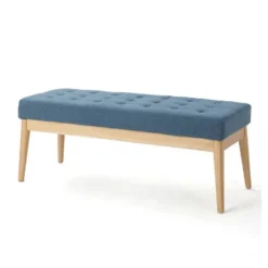 Saxon Upholstered Bench - Christopher Knight Home -Christopher Knight Home GUEST 5a9442fd aad1 451b 9962 b971fb10165d
