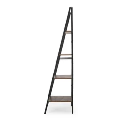 71.5" Newnan Modern Industrial 4 Shelf Etagere Ladder Bookcase - Christopher Knight Home 16 71.5" Newnan Modern Industrial 4 Shelf Etagere Ladder Bookcase - Christopher Knight Home -Christopher Knight Home GUEST 5bcbf5a2 1ed4 4b19 b5ab 062c0fd7670d