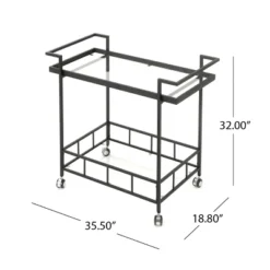 Ambrose Industrial Bar Cart - Christopher Knight Home 15 Ambrose Industrial Bar Cart - Christopher Knight Home -Christopher Knight Home GUEST 5bd6fc48 4e42 47f9 88fe b1c671c3db8e