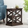 Vernon Contemporary 2 Shelf Side Table Dark Walnut - Christopher Knight Home 1 Vernon Contemporary 2 Shelf Side Table Dark Walnut - Christopher Knight Home -Christopher Knight Home GUEST 5d045c71 3585 4032 ad10 cb5d479b4258