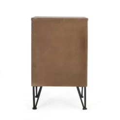 Pilster Contemporary End Table With Storage Walnut/Natural/Black - Christopher Knight Home 17 Pilster Contemporary End Table With Storage Walnut/Natural/Black - Christopher Knight Home -Christopher Knight Home GUEST 5d5db542 3b81 40d3 9629 b118326a5e4d