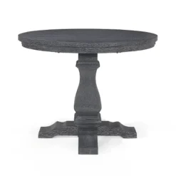 5pc Maria French Country Wood Expandable Dining Set Gray/Black - Christopher Knight Home -Christopher Knight Home GUEST 5fa7085d eedc 418d 8537 113e85e91d0f