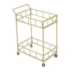 Falon Modern Glam Bar Cart - Christopher Knight Home -Christopher Knight Home GUEST 60528f26 3b8d 4d2e bd5d 1db2cbf5eb96