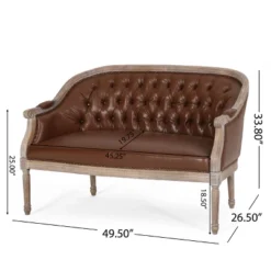 Faye Traditional Tufted Upholstered Loveseat - Christopher Knight Home 21 Faye Traditional Tufted Upholstered Loveseat - Christopher Knight Home -Christopher Knight Home GUEST 607b71b1 fa29 469c a30d c0a1f810f07e