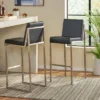 Set Of 2 29.50" Vasilus Bonded Leather Barstool - Christopher Knight Home -Christopher Knight Home GUEST 6477c863 96ba 450c 89b0 eac4ceaa3e61