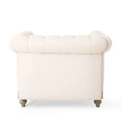 Castalia Chesterfield Tufted Fabric Club Chair With Nailhead Trim - Christopher Knight Home 16 Castalia Chesterfield Tufted Fabric Club Chair With Nailhead Trim - Christopher Knight Home -Christopher Knight Home GUEST 64bc1f89 6dad 4002 93d1 0d21010a65c9