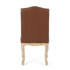 2pk Shylo Contemporary Faux Leather Dining Chairs - Christopher Knight Home -Christopher Knight Home GUEST 669b7db0 93f7 4735 80fa a45766b0913a