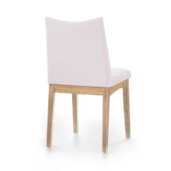 Set Of 2 Dimitri Fabric Dining Chairs Light Beige/Oak - Christopher Knight Home 8 Set Of 2 Dimitri Fabric Dining Chairs Light Beige/Oak - Christopher Knight Home -Christopher Knight Home GUEST 68262f70 1cd5 4ec7 a82d 477ba0d542b9