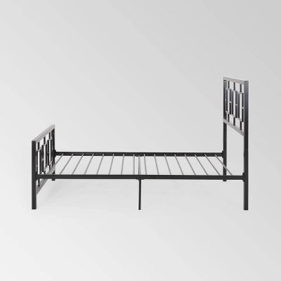 Claudia Modern Iron Platform Bed - Christopher Knight Home 8 Claudia Modern Iron Platform Bed - Christopher Knight Home - Image 6