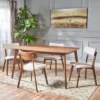 5pc Alma Mid Century Wood Dining Set - Christopher Knight Home 2 5pc Alma Mid Century Wood Dining Set - Christopher Knight Home -Christopher Knight Home GUEST 6aea24f8 be63 4e8c b712 31533e16cfba