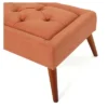 Dilwyn Tufted Ottoman - Orange - Christopher Knight Home -Christopher Knight Home GUEST 6bb2e5df 2cc0 40e8 94f0 9b8aea3c00fc
