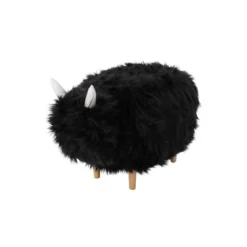 Levi Furry Yak Ottoman - Christopher Knight Home -Christopher Knight Home GUEST 6be0113e f7c7 4c33 b85c 300c29e0cb08