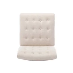 Set Of 2 Lewis Contemporary Fabric Tufted Slipper Chairs - Christopher Knight Home -Christopher Knight Home GUEST 6dfb5dfc e7b3 400a a998 74a930aac164