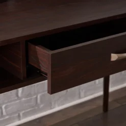 Brenda Mid Century Home Office Desk Modern Walnut - Christopher Knight Home -Christopher Knight Home GUEST 6ee90a5e 6ff4 445a a460 664f306e9a49