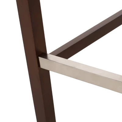 Set Of 2 Bayliss Contemporary Wingback Barstools - Christopher Knight Home 6 Set Of 2 Bayliss Contemporary Wingback Barstools - Christopher Knight Home - Image 4