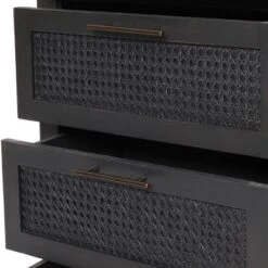 Newell Rustic Acacia Wood And Cane 3 Drawer Dresser Dark Gray - Christopher Knight Home 14 Newell Rustic Acacia Wood And Cane 3 Drawer Dresser Dark Gray - Christopher Knight Home -Christopher Knight Home GUEST 71574c6e 7f07 4e41 958e 7a85138cf023