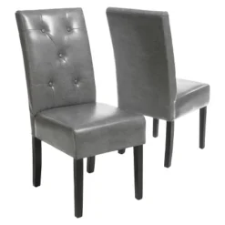 Taylor Bonded Leather Dining Chair Set 2ct - Christopher Knight Home 12 Taylor Bonded Leather Dining Chair Set 2ct - Christopher Knight Home -Christopher Knight Home GUEST 72c7ff18 5427 43bd b6db 43a972b403fb