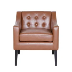 Deanna Contemporary Faux Leather Tufted Accent Chair - Christopher Knight Home 20 Deanna Contemporary Faux Leather Tufted Accent Chair - Christopher Knight Home -Christopher Knight Home GUEST 74ed4aa2 0abd 4b15 a704 84571fd19b9f