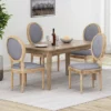 Set Of 4 Phinnaeus French Country Fabric Dining Chairs Light Gray/Natural - Christopher Knight Home 2 Set Of 4 Phinnaeus French Country Fabric Dining Chairs Light Gray/Natural - Christopher Knight Home -Christopher Knight Home GUEST 753c6eaa 5c1c 403c 9b7f 2a71e0d5a792