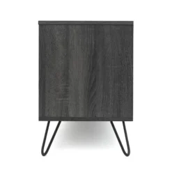 Dorrin Mid Century Wooden TV Stand For TVs Up To 60" Sonoma Gray Oak Brown - Christopher Knight Home -Christopher Knight Home GUEST 77ecaf12 3f74 49a1 be1c 5ed4b1dbc039