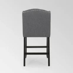 Set Of 2 Foxcroft Wingback Counter Height Barstools - Christopher Knight Home -Christopher Knight Home GUEST 7867c74f 6538 45c1 860d 50ee80f26ebc