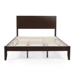 Queen Edgecombe Wooden Low-Profile Platform Bed - Christopher Knight Home -Christopher Knight Home GUEST 7aef1022 054e 43d5 beb9 3e3f35e17e89