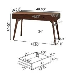 Julio Console Table Walnut - Christopher Knight Home -Christopher Knight Home GUEST 7c0a44a0 9386 4cf5 816d df15943f3cd7