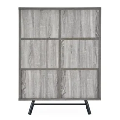 Hulbert Modern Industrial 6 Shelf Multi Functional Cabinet - Christopher Knight Home 19 Hulbert Modern Industrial 6 Shelf Multi Functional Cabinet - Christopher Knight Home -Christopher Knight Home GUEST 7c283bc8 2854 4b22 9182 f084cc32e62d