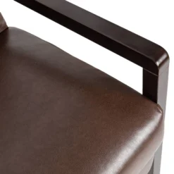 Fernhill Mid Century Modern Faux Leather Upholstered Pushback Recliner Dark Brown/Dark Espresso - Christopher Knight Home 16 Fernhill Mid Century Modern Faux Leather Upholstered Pushback Recliner Dark Brown/Dark Espresso - Christopher Knight Home -Christopher Knight Home GUEST 7d7f1a1d e0af 47cd 8674 e87700f402c3