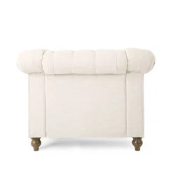 Voll Chesterfield Tufted Fabric Club Chair With Nailhead Trim - Christopher Knight Home -Christopher Knight Home GUEST 7ee8e400 8e28 4685 aad7 ff1129d17bd6