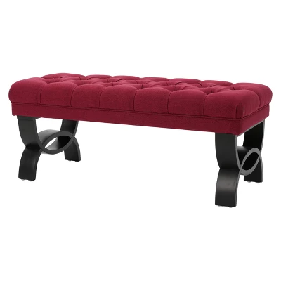 Scarlette Tufted Ottoman Bench - Christopher Knight Home 7 Scarlette Tufted Ottoman Bench - Christopher Knight Home - Image 5