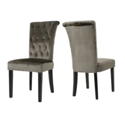 Set Of 2 Venetian New Velvet Tufted Dining Chair - Christopher Knight Home -Christopher Knight Home GUEST 8103d12c 5bc8 4055 9c69 c0c88d392fb8