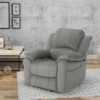 Celestina Microfiber Gliding Recliner Gray - Christopher Knight Home -Christopher Knight Home GUEST 82daa222 6ab6 47b6 b7a9 9a7d9bdeefe0