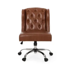 Beltagh Contemporary Wingback Tufted Swivel Office Chair - Christopher Knight Home -Christopher Knight Home GUEST 83eab869 be6e 4f67 a30d 8a75f1f85be8