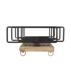 Toston Modern Industrial 8 Bottle Wall Mounted Wine Rack Natural/Black - Christopher Knight Home -Christopher Knight Home GUEST 846ce01c cca7 4320 a34c 42f8f887c0c8