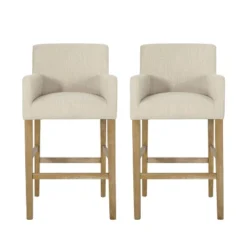 Set Of 2 30.5" Armga Contemporary Fabric Upholstered Wood Counter Height Barstools - Christopher Knight Home 20 Set Of 2 30.5" Armga Contemporary Fabric Upholstered Wood Counter Height Barstools - Christopher Knight Home -Christopher Knight Home GUEST 88914c8c 0eec 4790 9e57 983ef20d8025