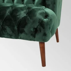 Adelia Modern Glam Tufted Velvet Sofa - Christopher Knight Home -Christopher Knight Home GUEST 8ac48a14 24e5 4f4f 982f ece285012e96