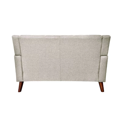 Candace Mid-Century Modern Loveseat - Christopher Knight Home 4 Candace Mid-Century Modern Loveseat - Christopher Knight Home - Image 2