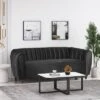 Richland Modern Glam Velvet Channel Stitch 3 Seater Sofa - Christopher Knight Home 2 Richland Modern Glam Velvet Channel Stitch 3 Seater Sofa - Christopher Knight Home -Christopher Knight Home GUEST 8c13416c eebb 4ab4 ab67 e04da3cac07b