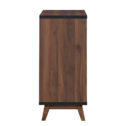 Hurlbut Modern Industrial Wooden 6 Bottle Wine Cabinet Walnut/Black/Dark Brown - Christopher Knight Home 11 Hurlbut Modern Industrial Wooden 6 Bottle Wine Cabinet Walnut/Black/Dark Brown - Christopher Knight Home -Christopher Knight Home GUEST 8c957ed5 85d0 4635 9bd5 a26b985a6fdd