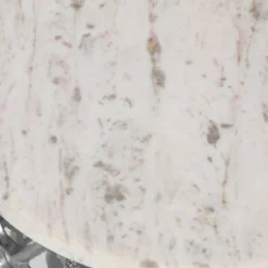 Lenhart Modern Glam Handcrafted Marble Top Aluminum Side Table Nickel/White - Christopher Knight Home 10 Lenhart Modern Glam Handcrafted Marble Top Aluminum Side Table Nickel/White - Christopher Knight Home -Christopher Knight Home GUEST 914ff026 c18c 463d ad3c 511583f86c90