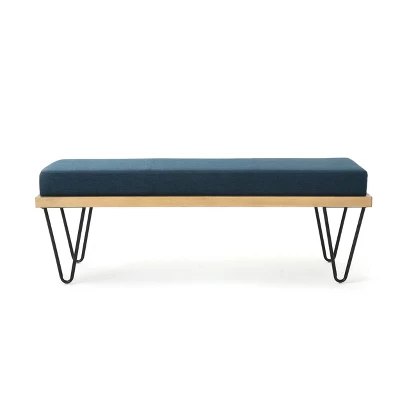 Elisha Industrial Modern Bench - Christopher Knight Home 7 Elisha Industrial Modern Bench - Christopher Knight Home - Image 5