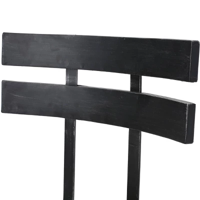 Set Of 2 Jutte Modern Industrial Firwood Adjustable Height Swivel Barstools Antique/Black Brushed Silver - Christopher Knight Home 8 Set Of 2 Jutte Modern Industrial Firwood Adjustable Height Swivel Barstools Antique/Black Brushed Silver - Christopher Knight Home - Image 6