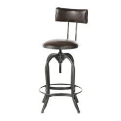 Stirling Adjustable Barstool - Christopher Knight Home -Christopher Knight Home GUEST 96f3e500 30e1 4873 a450 0f59a5cd25b9