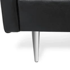 Brockbank Modern Faux Leather 3 Seater Sofa With Pillows - Christopher Knight Home -Christopher Knight Home GUEST 970f4e34 1b6c 426b 9567 84f8a5ec8330