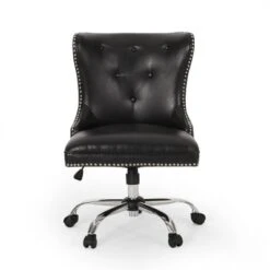 Bedell Contemporary Tufted Swivel Office Chair - Christopher Knight Home -Christopher Knight Home GUEST 993932bf ea56 4504 a68a aa9624dbee94