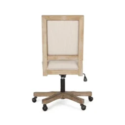 Sandine Rustic Upholstered Swivel Office Chair - Christopher Knight Home -Christopher Knight Home GUEST 9aad87e1 f6cf 43f3 80e9 b9de390c896c