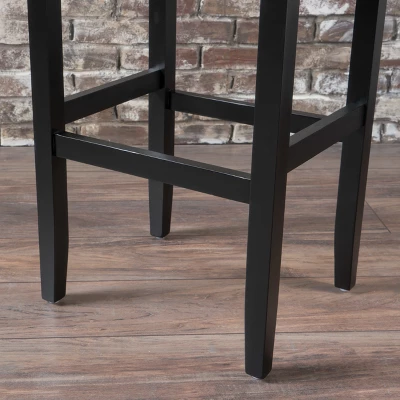 Set Of 2 Portman Backless Counter Height Barstools - Christopher Knight Home 5 Set Of 2 Portman Backless Counter Height Barstools - Christopher Knight Home - Image 3